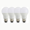 Amazon Basics smarte LED-Glühbirne, dimmbar, E27, sanftes Weiß, 8W