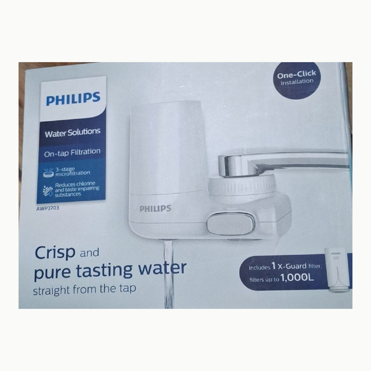 Filtro de agua vertical PHILIPS Filtro de agua del grifo, vertical