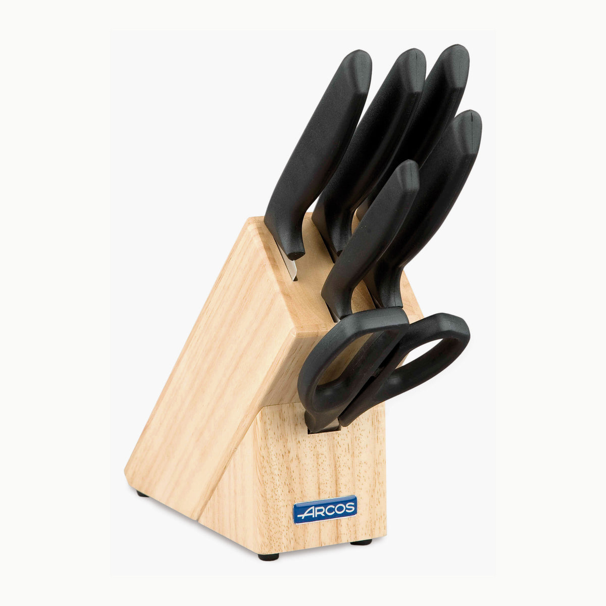 Arcos Juego de Cuchillos de Cocina cuatro piezas. 3 Cuchillos chef y