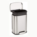 Amazon Basics Mini-Abfalleimer, rechteckig, schmutzabweisend, mit