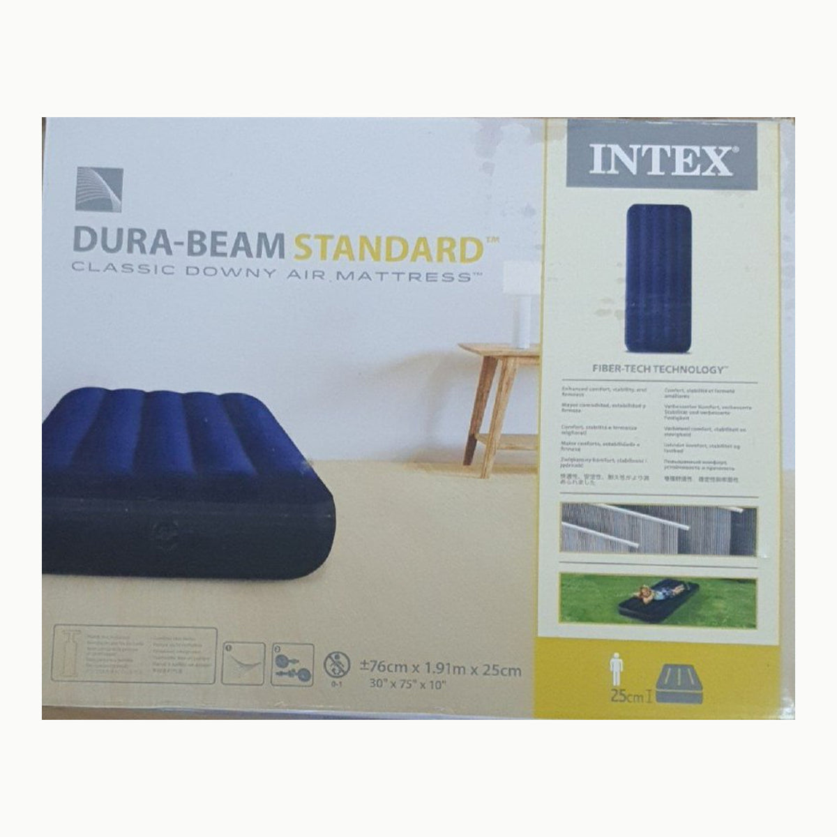 Intex Dura-Beam Standard Classic Downy Air Mattress