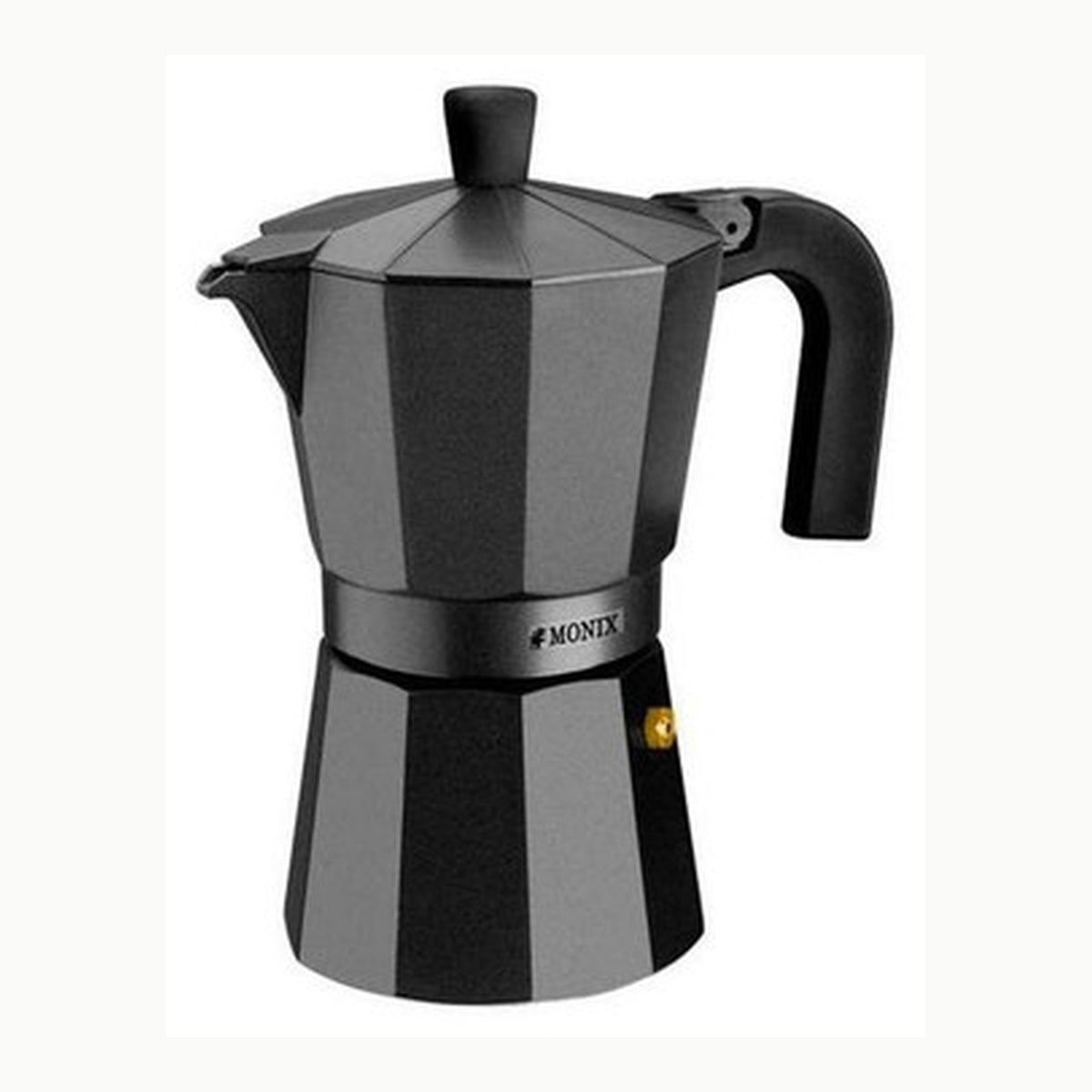 MONIX Cobalto - Italienische Kaffeemaschine, 6 Tassen, Kobaltfarbe