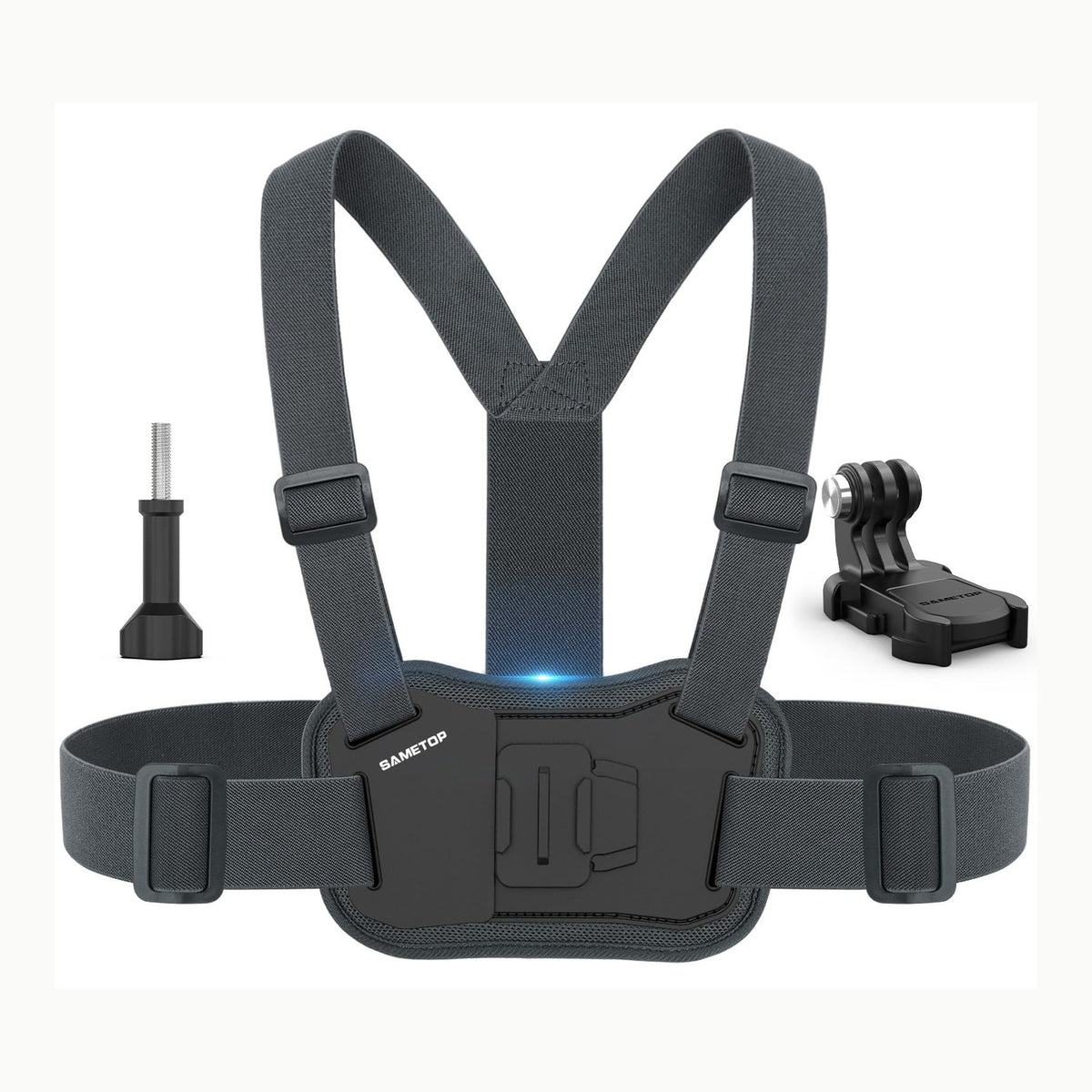 Sametop Arnés Teléfono Móvil Pecho de Soporte Correa Chest Mount