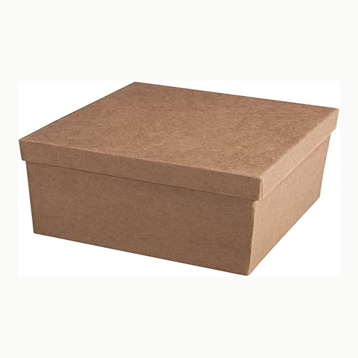 Rayher Caja con tapa para almacenaje, de papel maché FSC reciclado
