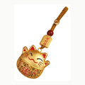 Maneki Neko Llavero SUPERFINDINGS 2PCS Maneki Neko Ornamentos de Buena