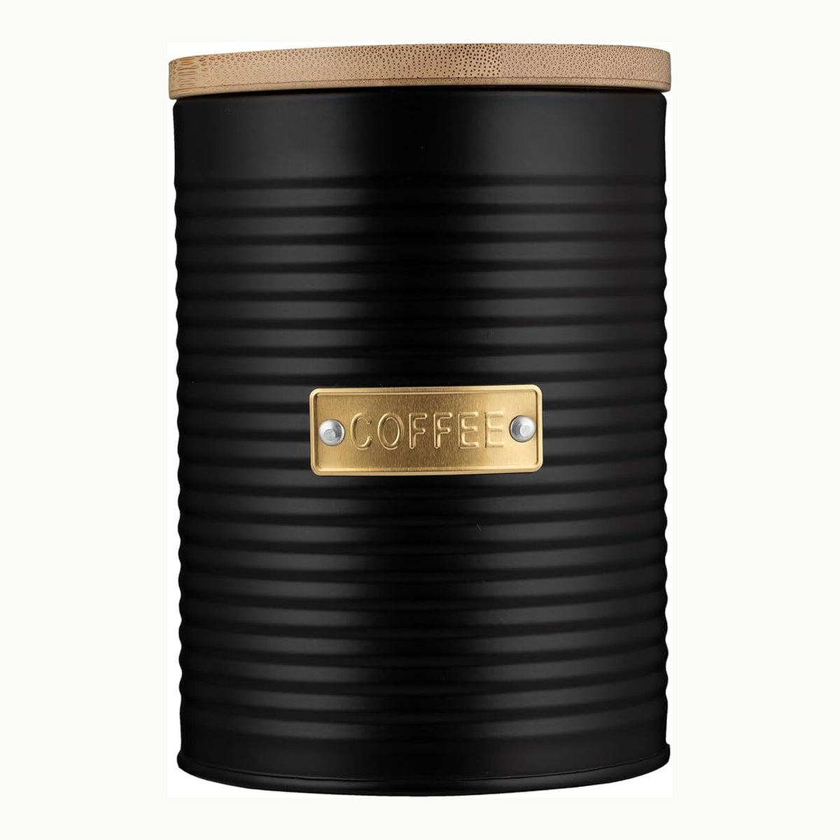 TYPHOON OTTO Kaffeedose luftdicht 1,4 L, Bambusdeckel und