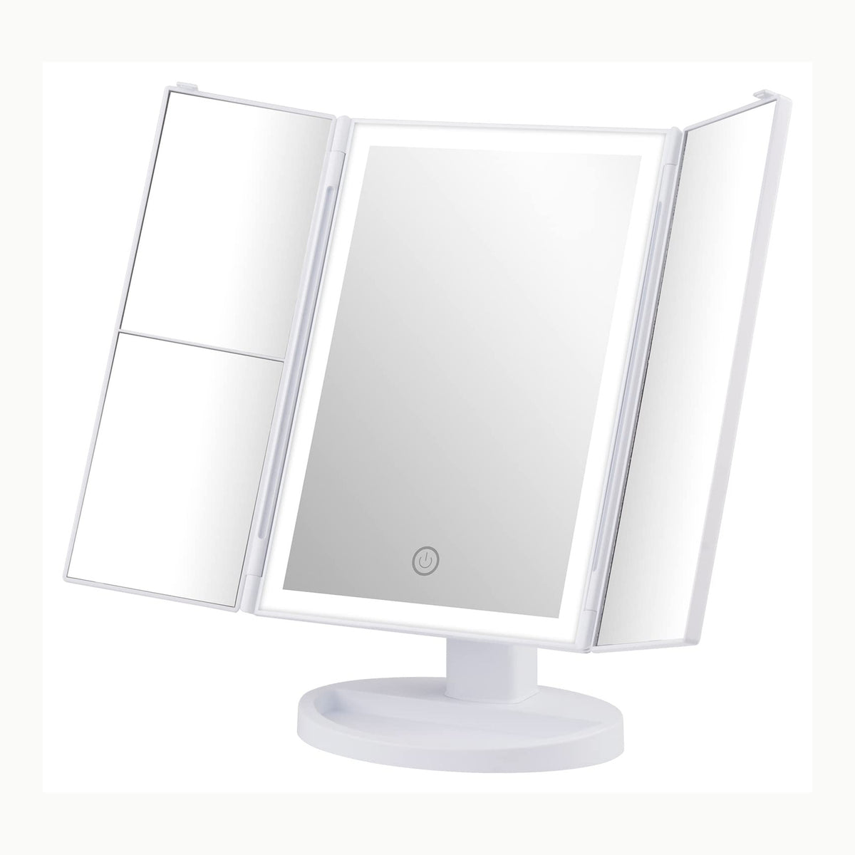 GRIFEMA, GF1001W Espejo Maquillaje con Luz, Espejo de Vanidad LED
