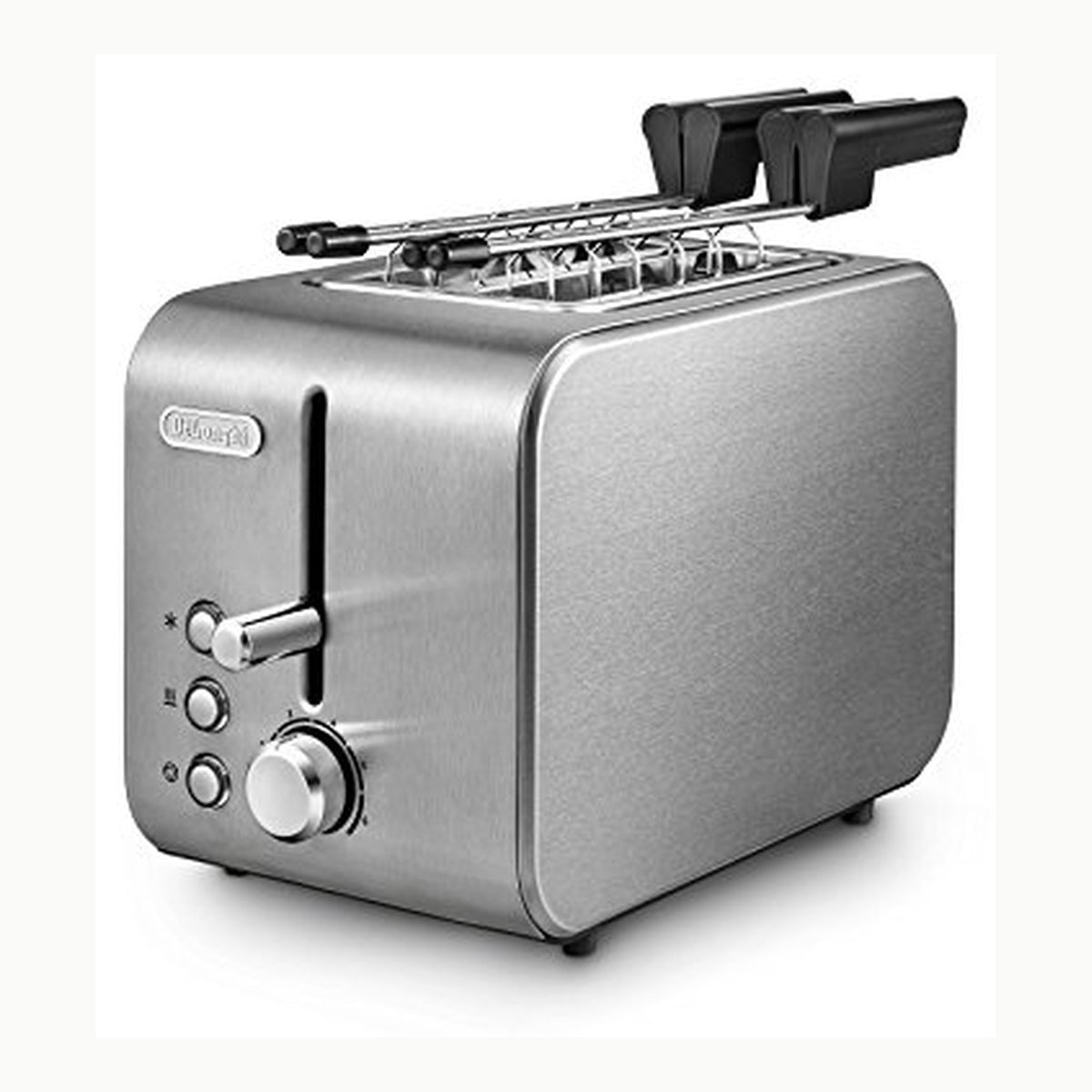 De'Longhi CTX2203.S Tostadora con alicates, control progresivo del