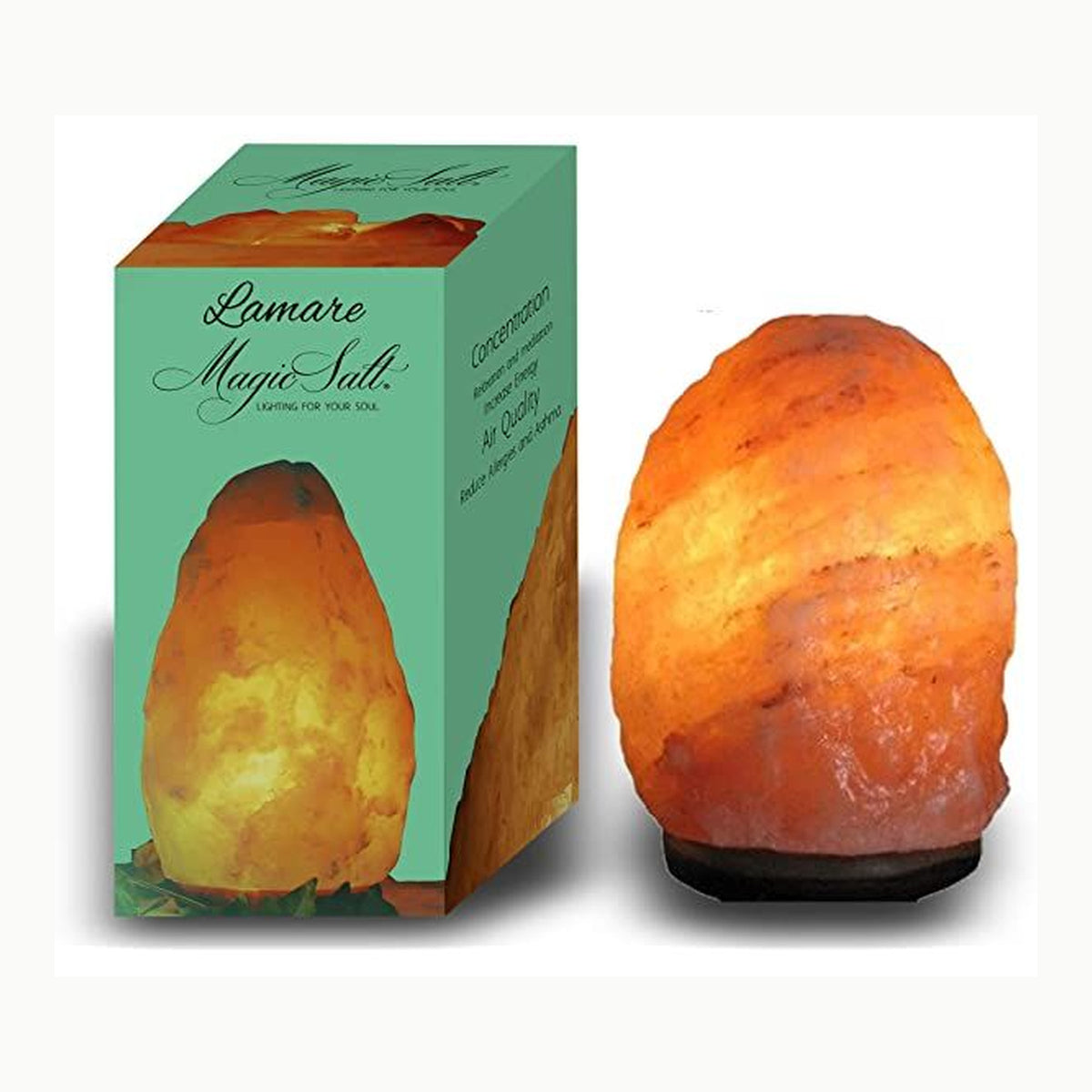 Sal del Himalaya MAGIC SALT LIGHTING FOR YOUR SOUL Pack de 5