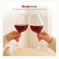Alpina Verres à Vin Rouge - Lot de 6 - 53cl - Résistant au