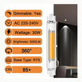 Bombilla R7S 20w ZUCZUG Bombilla R7S LED 118mm Regulables 20w, R7S LED