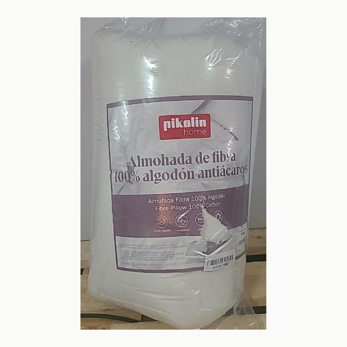 Pikolin Home - Oreiller 75x50 cm, Fibre Hypoallergénique