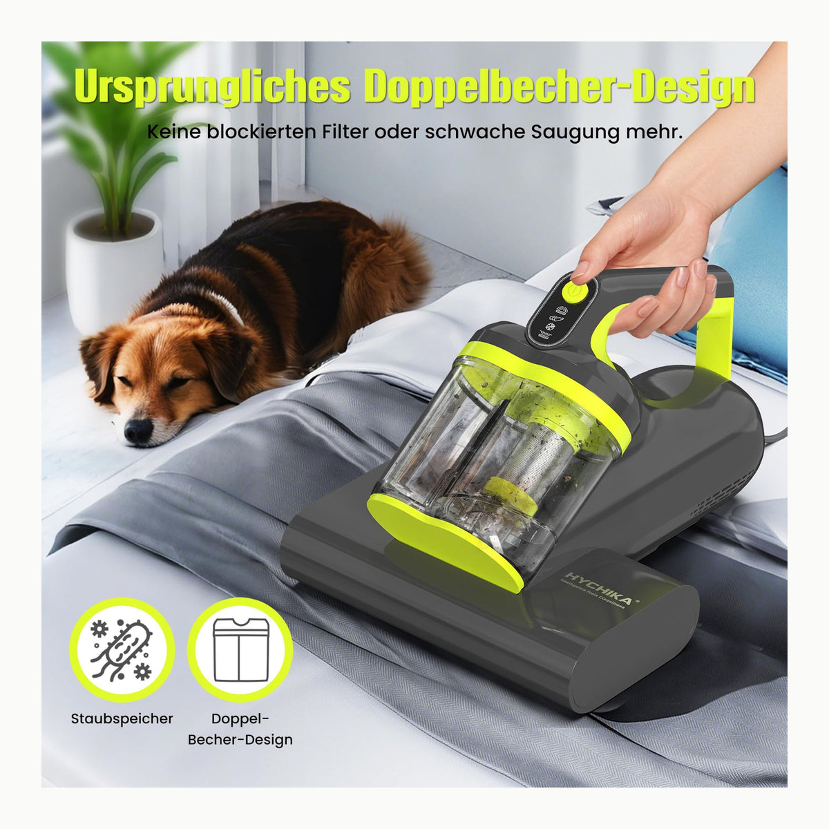 HYCHIKA MV2501 Aspirador para colchones