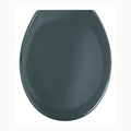 Wenko Tapa de WC Wenge - Dispositivo automático de Descenso, MDF