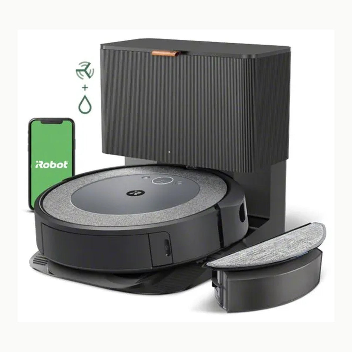 iRobot Robot Aspirador, Roomba J7 Espresso - Dos cepillos de Goma