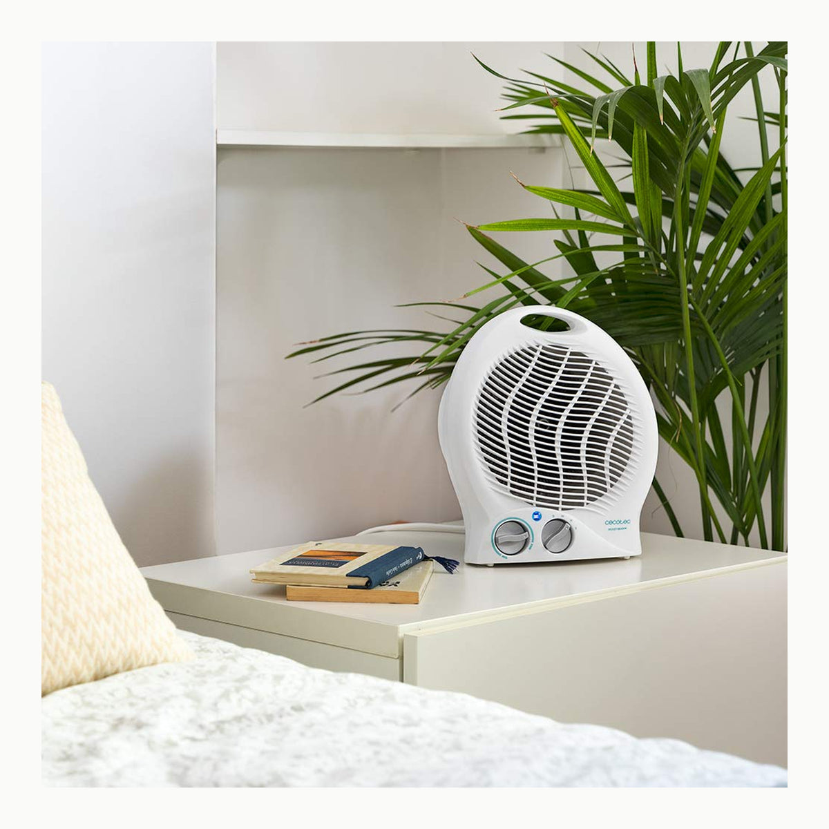 Cecotec Calefactor Eléctrico de Baño Bajo Consumo Ready Warm 9790