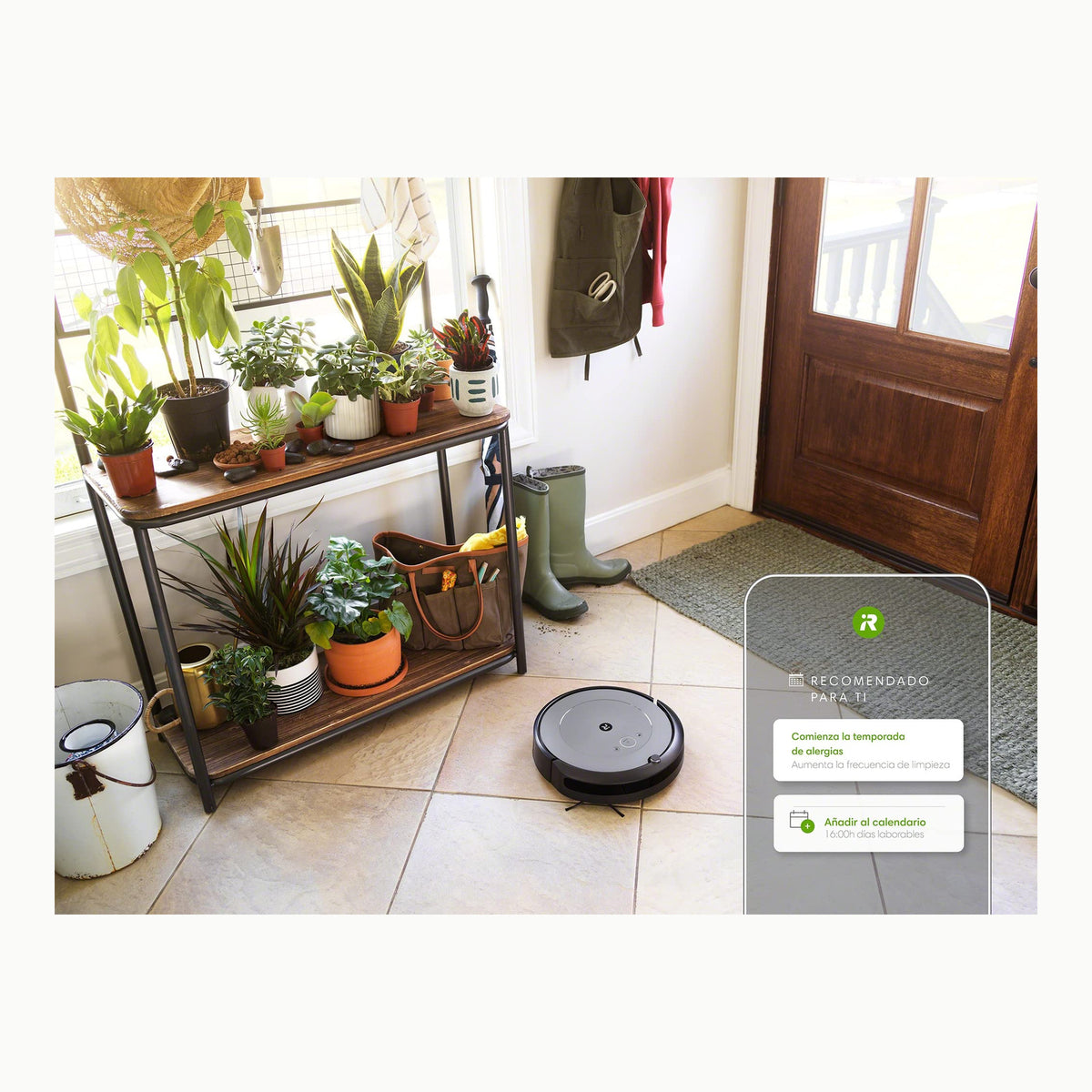 iRobot Robot Aspirador Roomba i1152, Wi-Fi, 2 cepillos de Goma