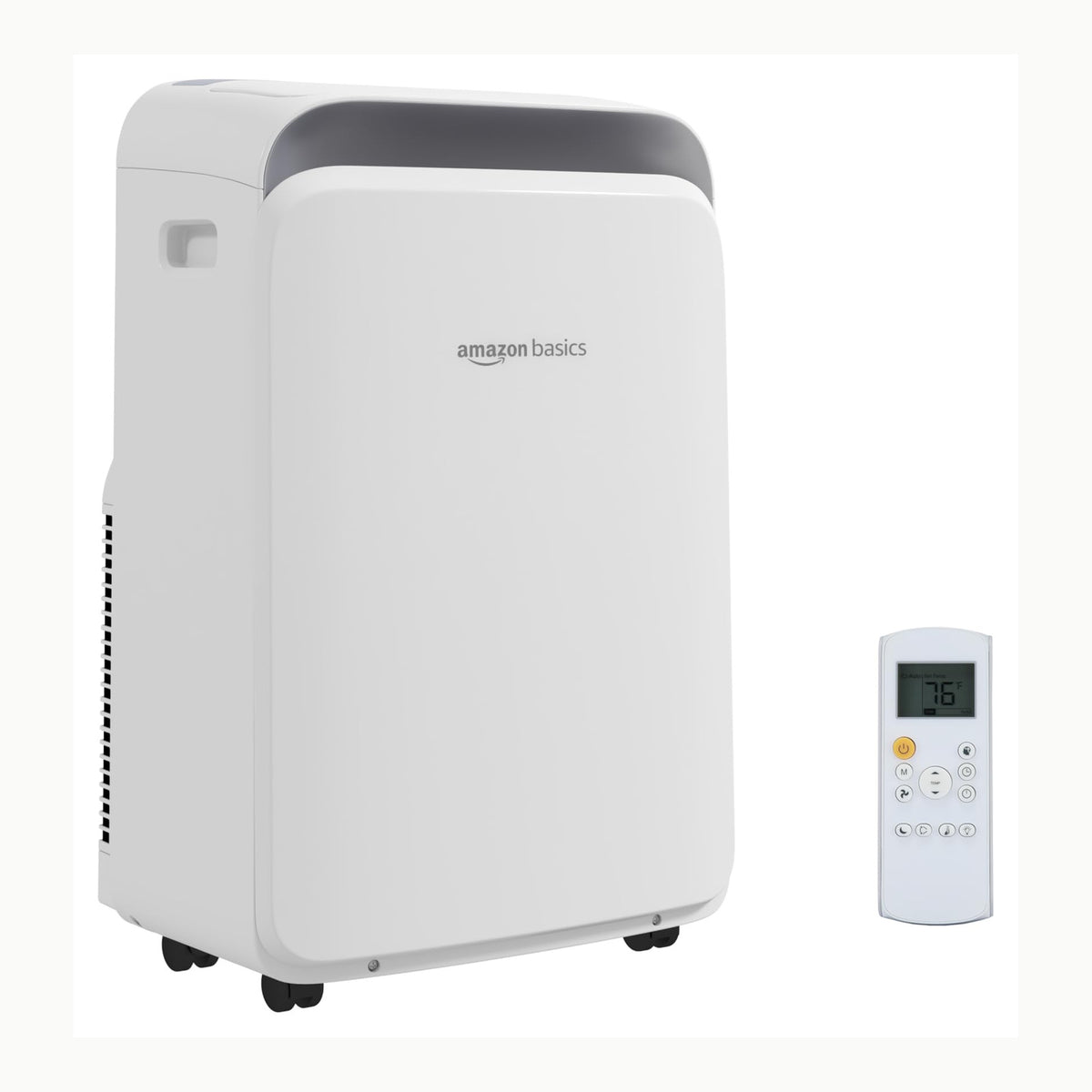 Amazon Basics Tisch-Ventilator tragbar, 18 cm, geräuscharme Kühlung