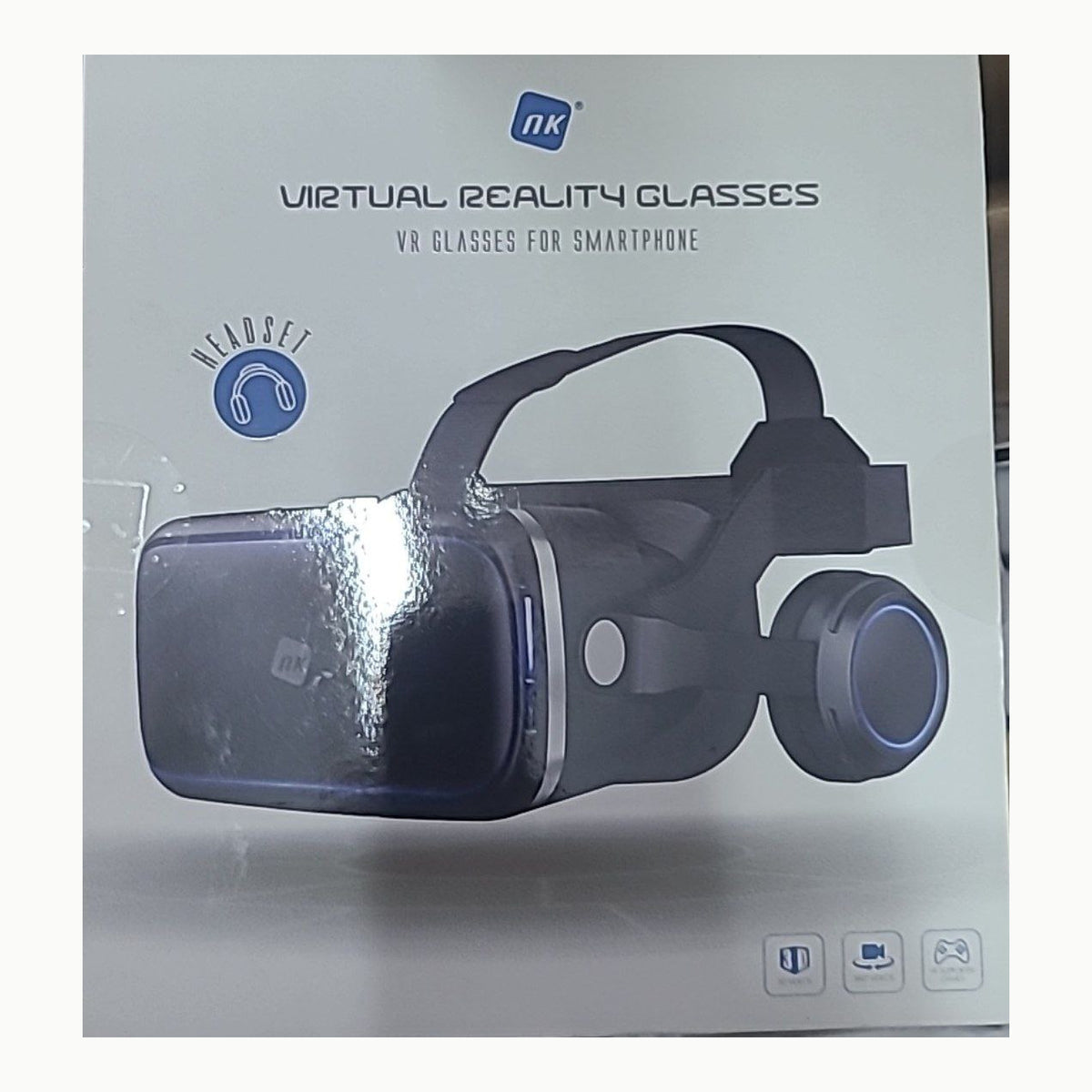 DK VR Glasses (negro con elementos azules)