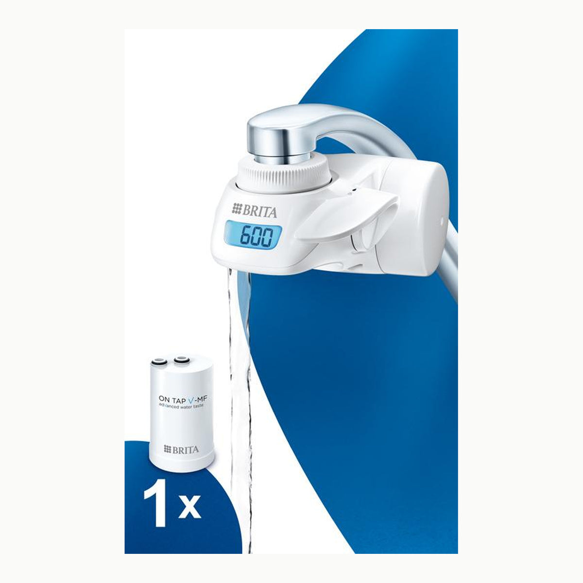 BRITA Sistema de filtrado de agua ON TAP Pro V-MF incl. 1x cartucho