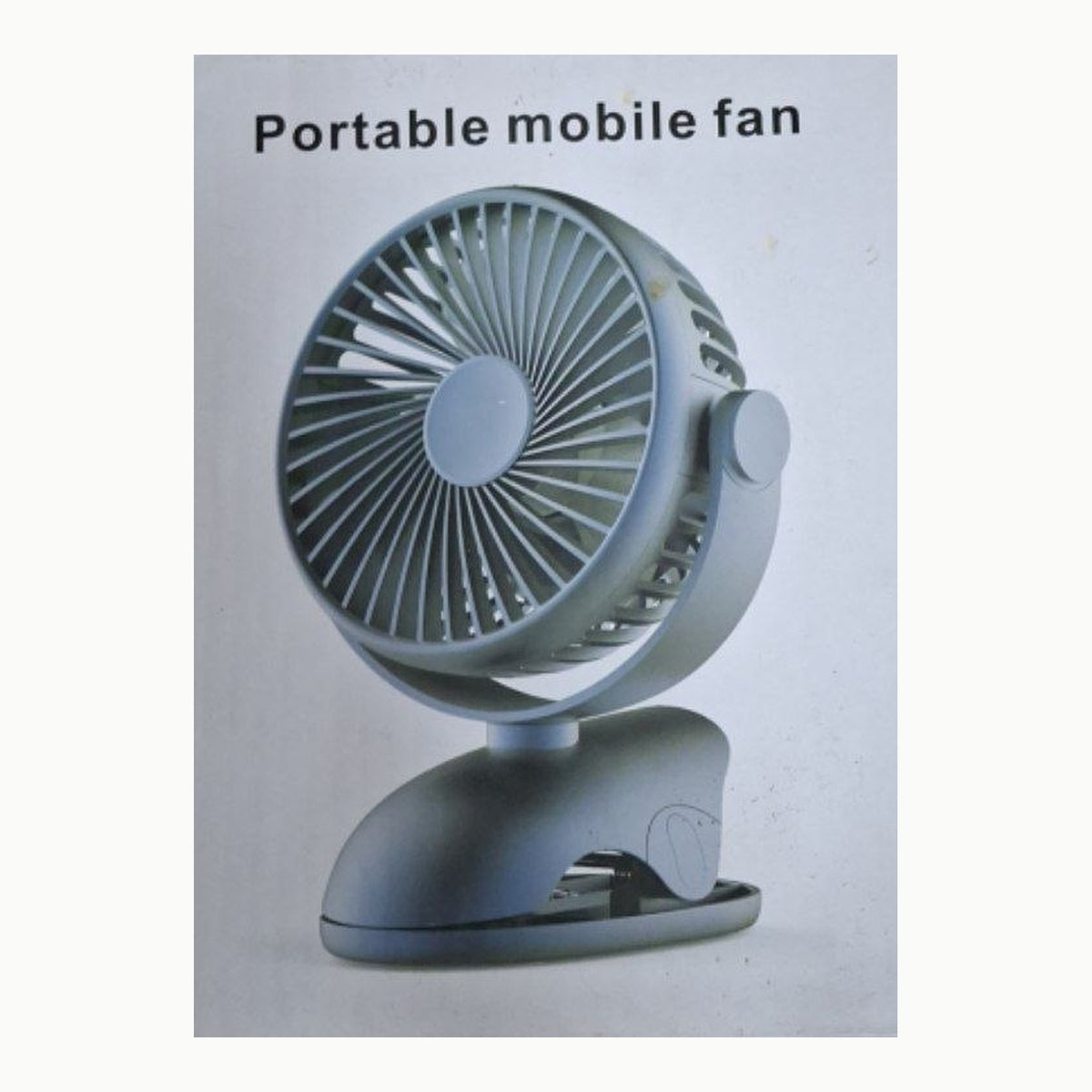 Ventilador portátil de mano 3 en 1 con pantalla LED y base soporte