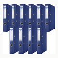 DONAU Premium Ordner Breit 10er Pack/DIN A4 / 7,5 cm / 10