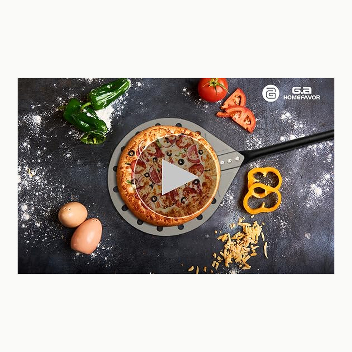 Pala Pizza Perforada G.a HOMEFAVOR Pala Pizza perforad, Pala para