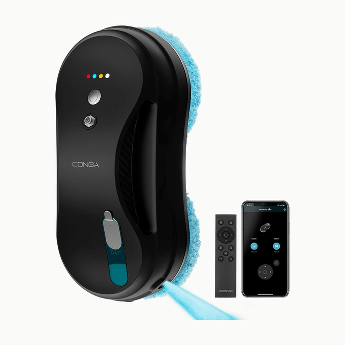 Cecotec Robot Limpiacristales Windroid 890 SprayWater Smart