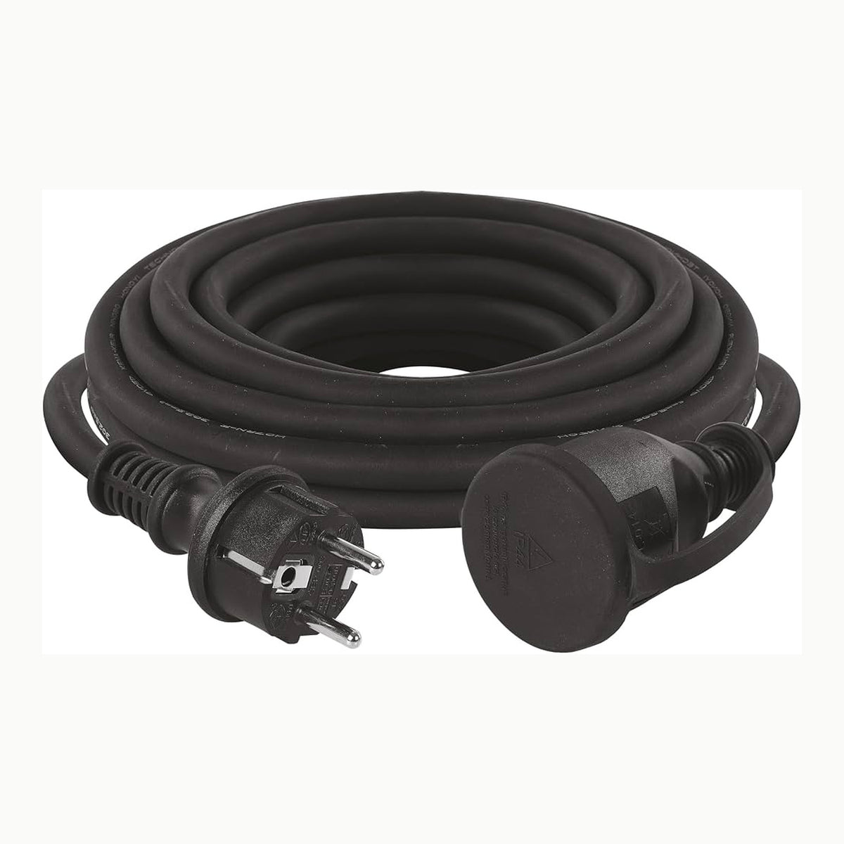 Emos E - 008 P1820 - Cable alargador Schuko, m, Cable de Goma para