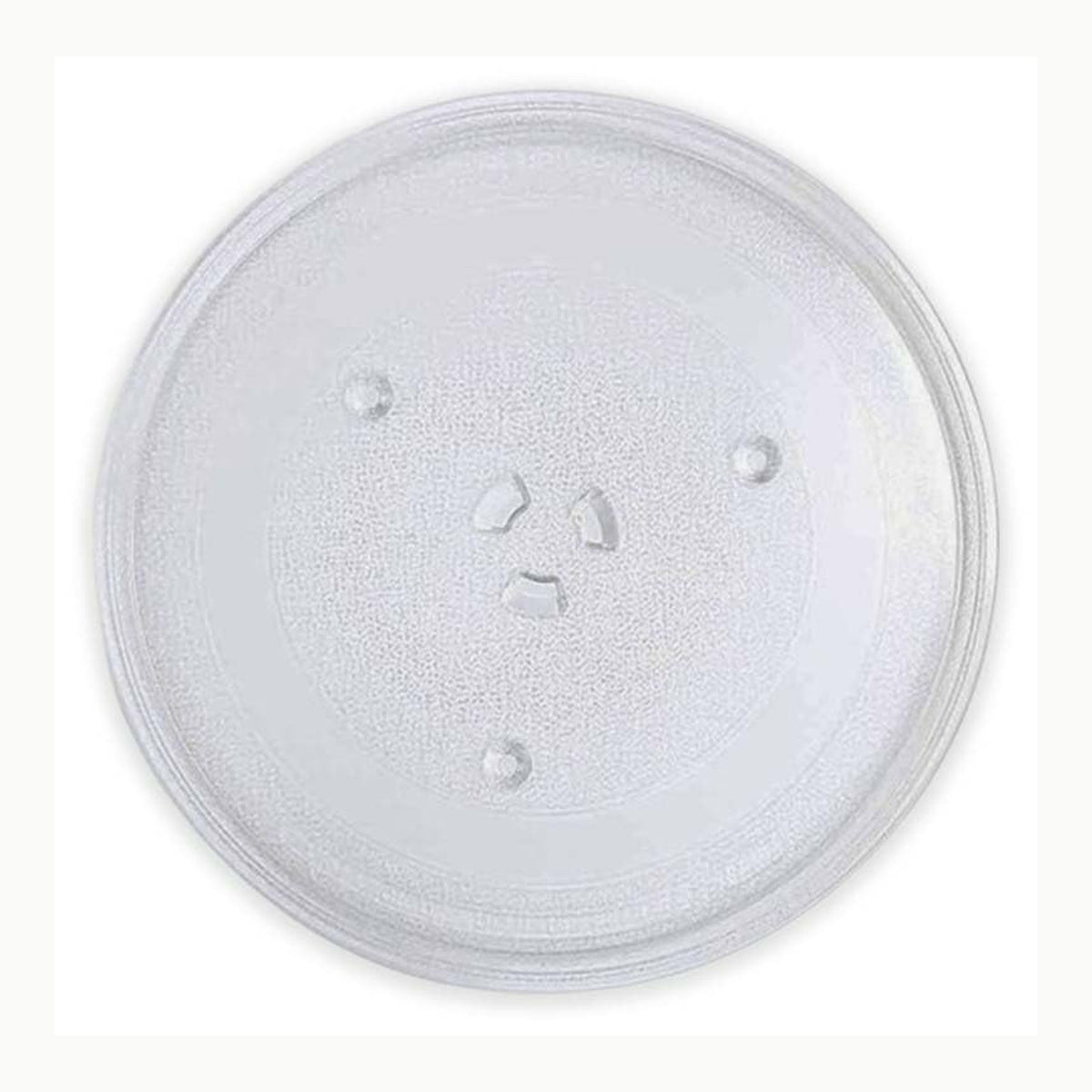 Piatto Microonde Vetro DL SERVICE Piatto Microonde in Vetro, 25,5 cm