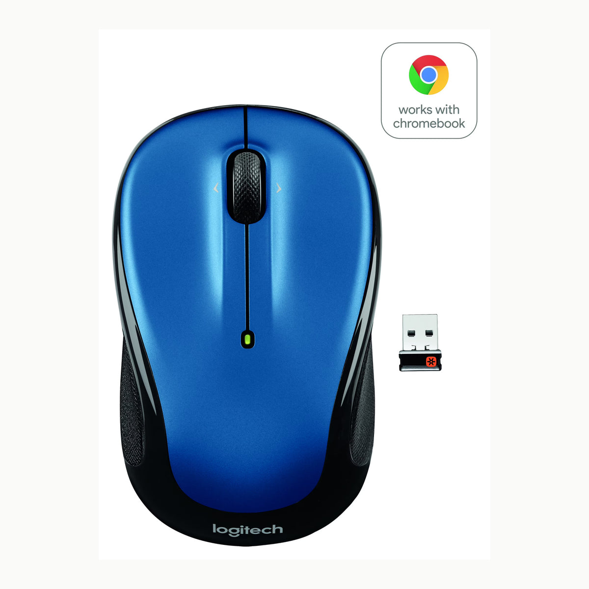 Logitech M185 Ratón Inalámbrico, 2.4GHz con Mini Receptor USB