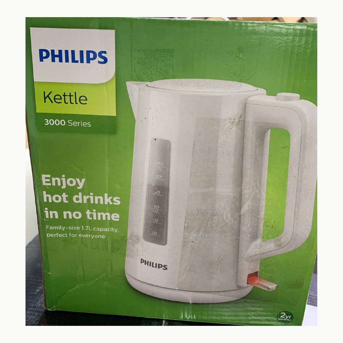 HD9318/00 Philips Wasserkocher - 1.7 L Fassungsvermögen mit