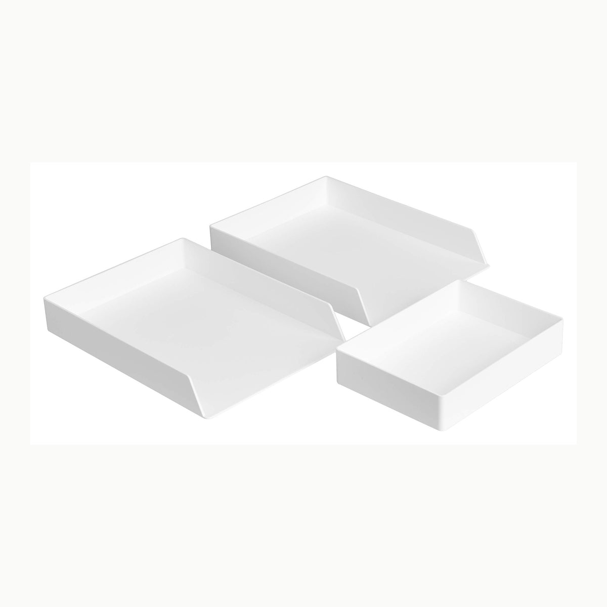 Amazon Basics Desk Organizer - White with Pen Holder