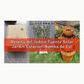 Jsdoin Fuente Solar Jardin Exterior, Bomba de Estanque Solar y 7