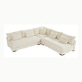 room99 Molly Elegante Colcha en Color Crema 220 x 240 cm Manta
