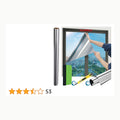 Lámina protectora solar para espejo, autoadhesiva, protección UV