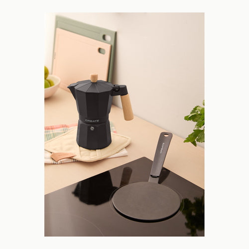 Adaptador Inducción Cafetera, 20cm Inducción Difusor de Calor para