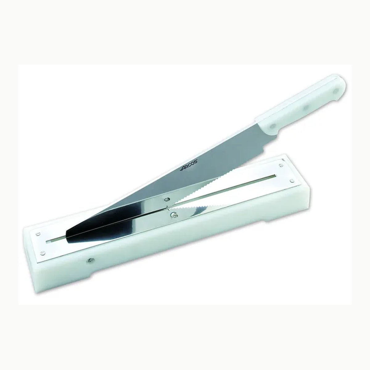 ARCOS Corta Bacalao y Corta Pan de Acero Inoxidable 440 Mm y Mango