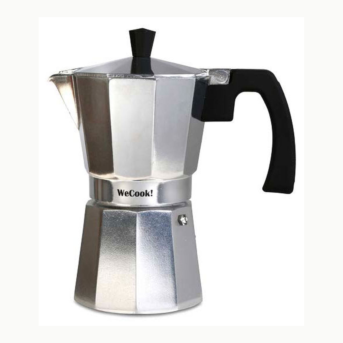 WECOOK\! Paola Cafetera Italiana de Aluminio, Express, 1 Taza Café