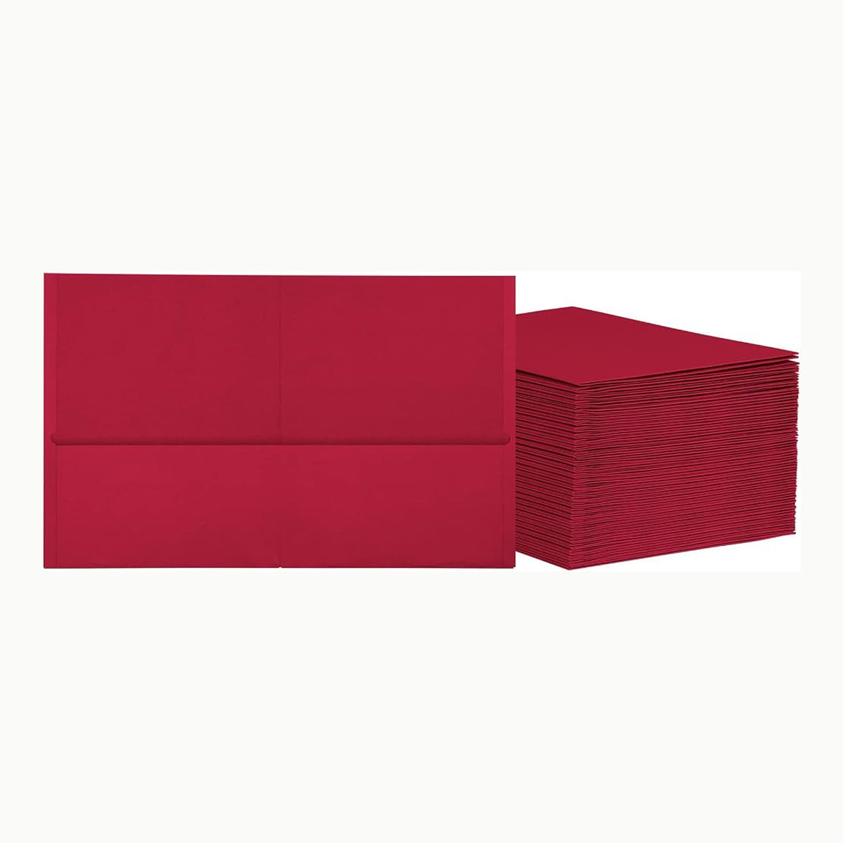 Pelle rossa Pavo per effetto pelle, formato DIN A4, 250 g/M²