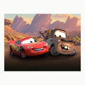 LG Disney Cars - Juego de ropa de cama de coche 40 x 60 cm + 100 x 135