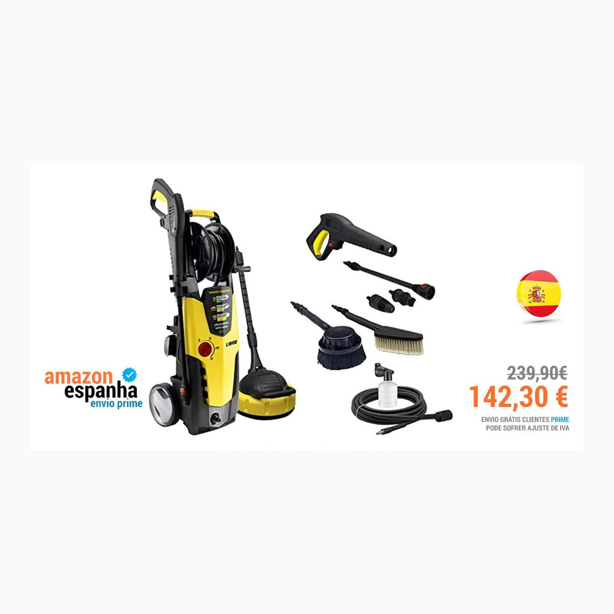 Hidrolimpiadora STM Lavor 8.086.0171C Hidrolimpiadora de agua fría STM