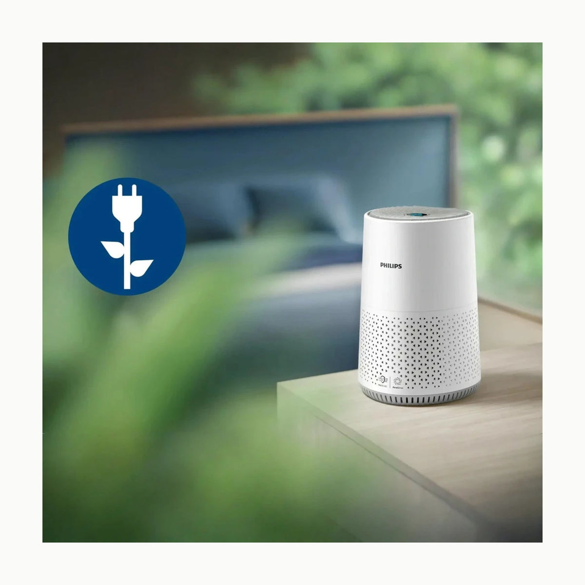 Philips 600 Purificador de Aire HEPA, 44 m², Ultrasilencioso 19dB*