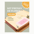 Kit Prensa Flores Prensa De Flores, Kit Profesional Prensa Flores Kit