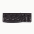 Logitech K120 Teclado con Cable para Windows, USB Plug-and-Play