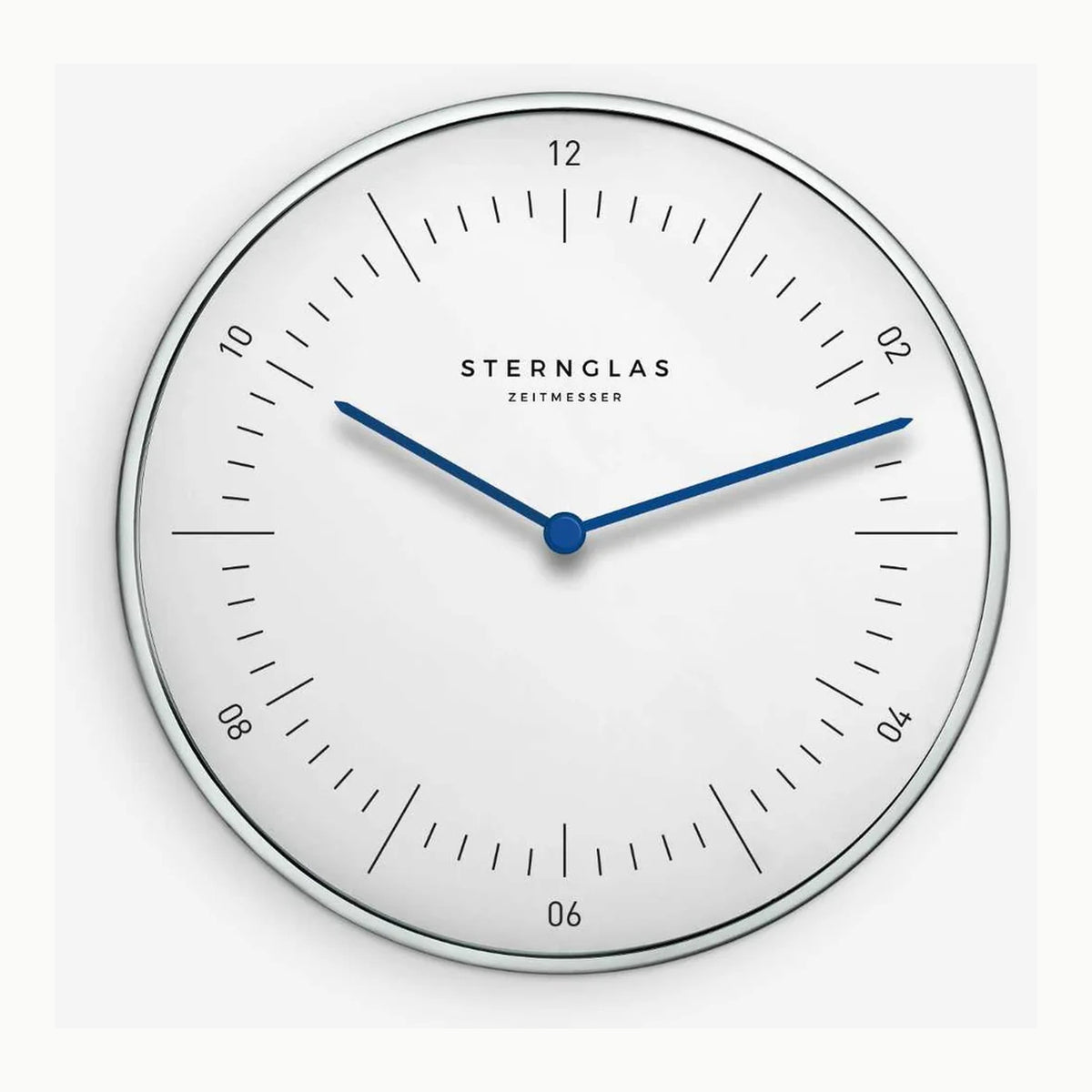 OFFICER PRODUCTS Wanduhr Kunststoff / 30 cm Weiß/Arabische Ziffern