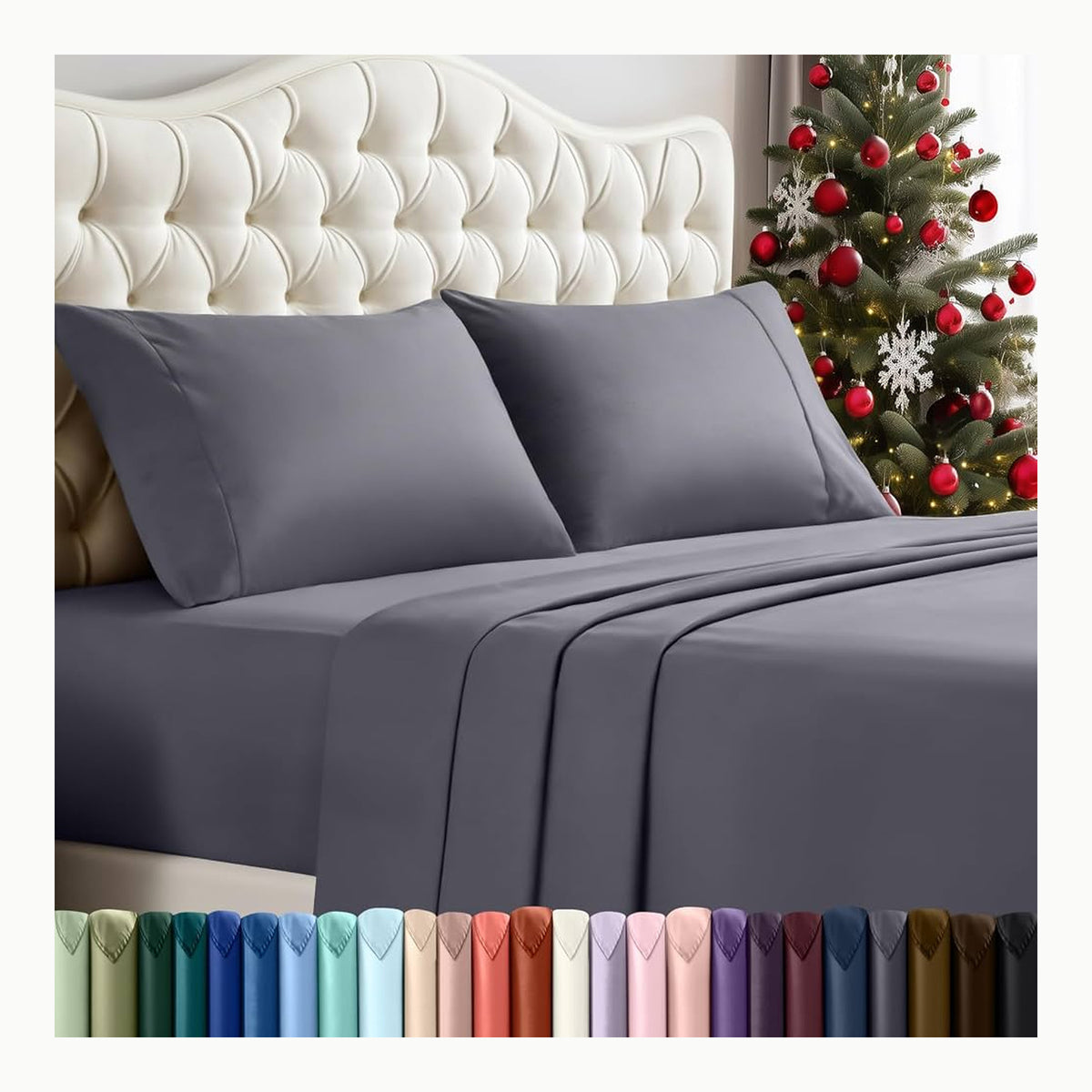 Utopia Bedding Juego de Sabanas 4 Piezas 150x200 - Poliéster