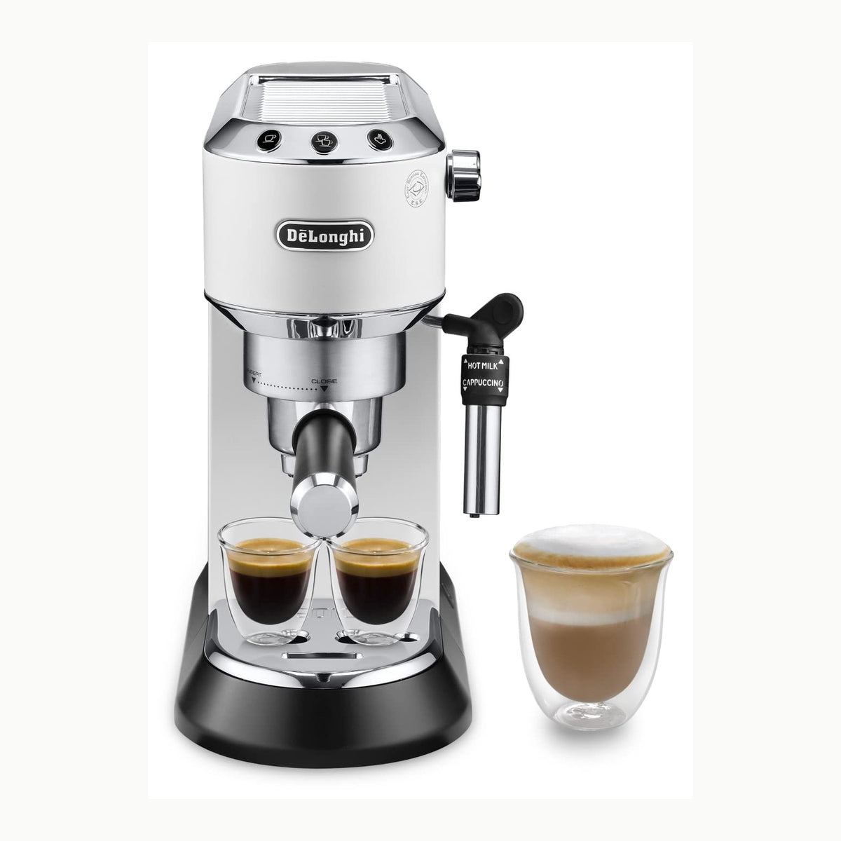 Dedica EC685.W De'Longhi Dedica - Cafetera de Bomba de Acero