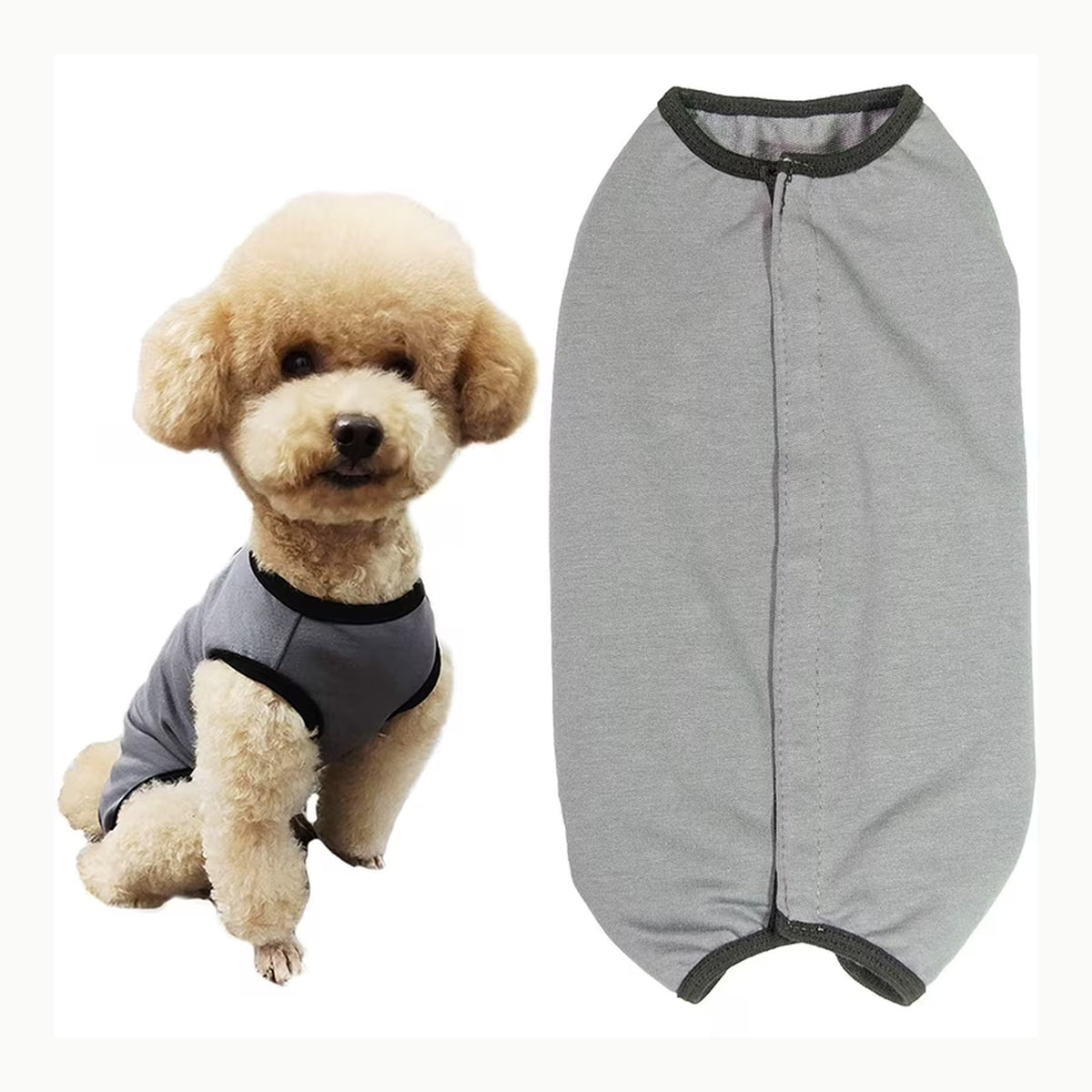Traje de Recuperación Quirúrgico para Perros y Gatos - Protector de