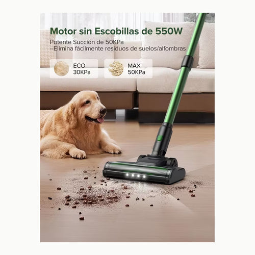 35Kpa Aspiradora sin Cable,3-en-1 Escoba Aspiradora sin Cable Menor